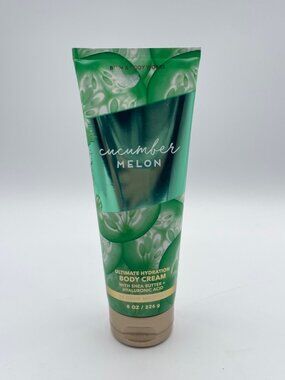 Bath and Body Works Cucumber Melon Body Cream 8 oz - New